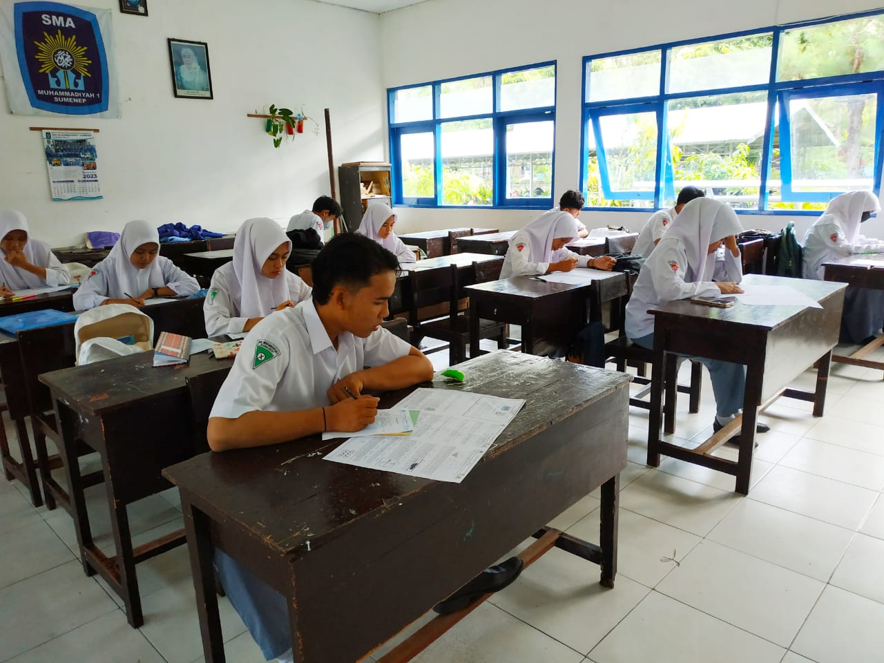 Seluruh Siswa SMA Muhammadiyah 1 Sumenep Mengikuti IKCM 2023