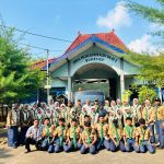 Pemberangkatan Kemah HW 2025 di Pantai Slopeng