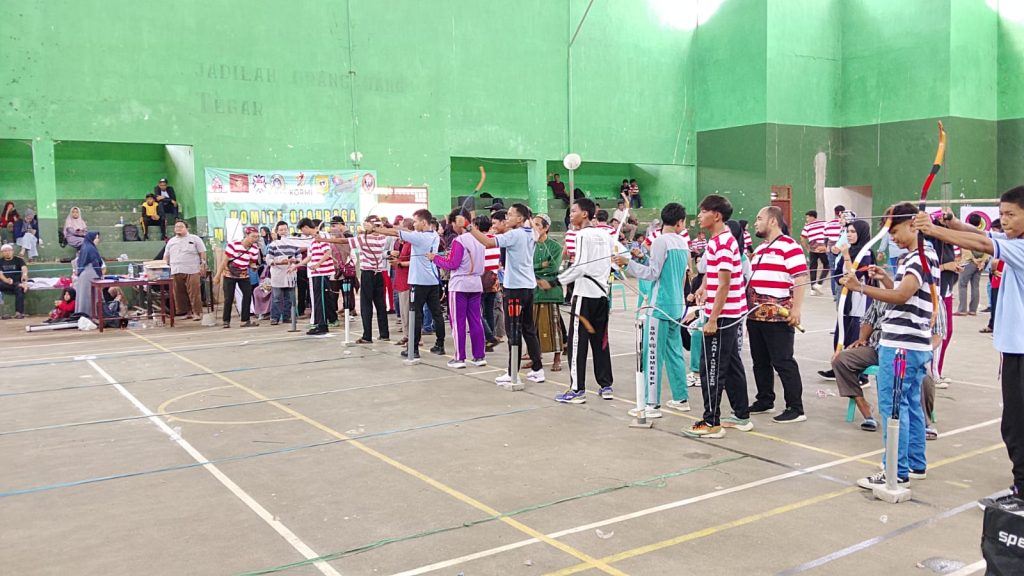 Persiapan Lomba Panahan Tradisional - SMA Muhammadiyah 1 Sumenep